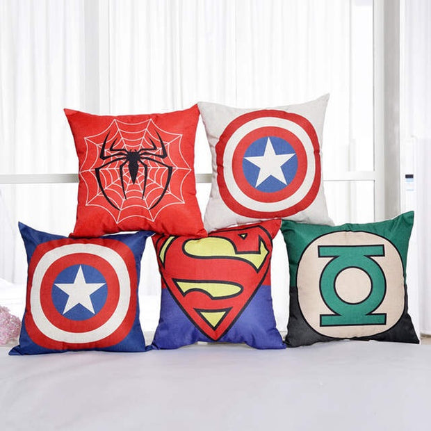 Super Hero Pillow Covers