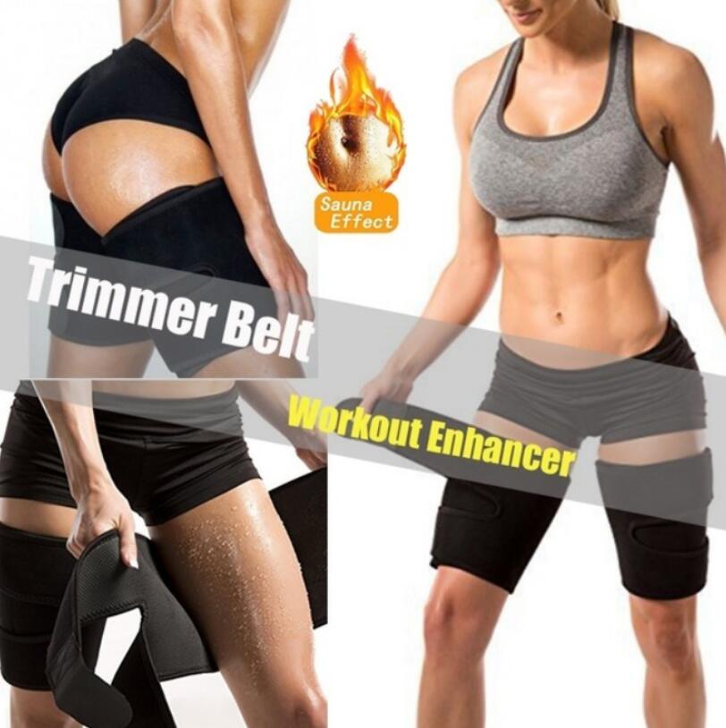 Leg Shaper Sauna Sweat Thigh Trimmers Calories off Anti Cellulite Weight Loss Slimming Legs Fat Thermo Neoprene Compress Belt